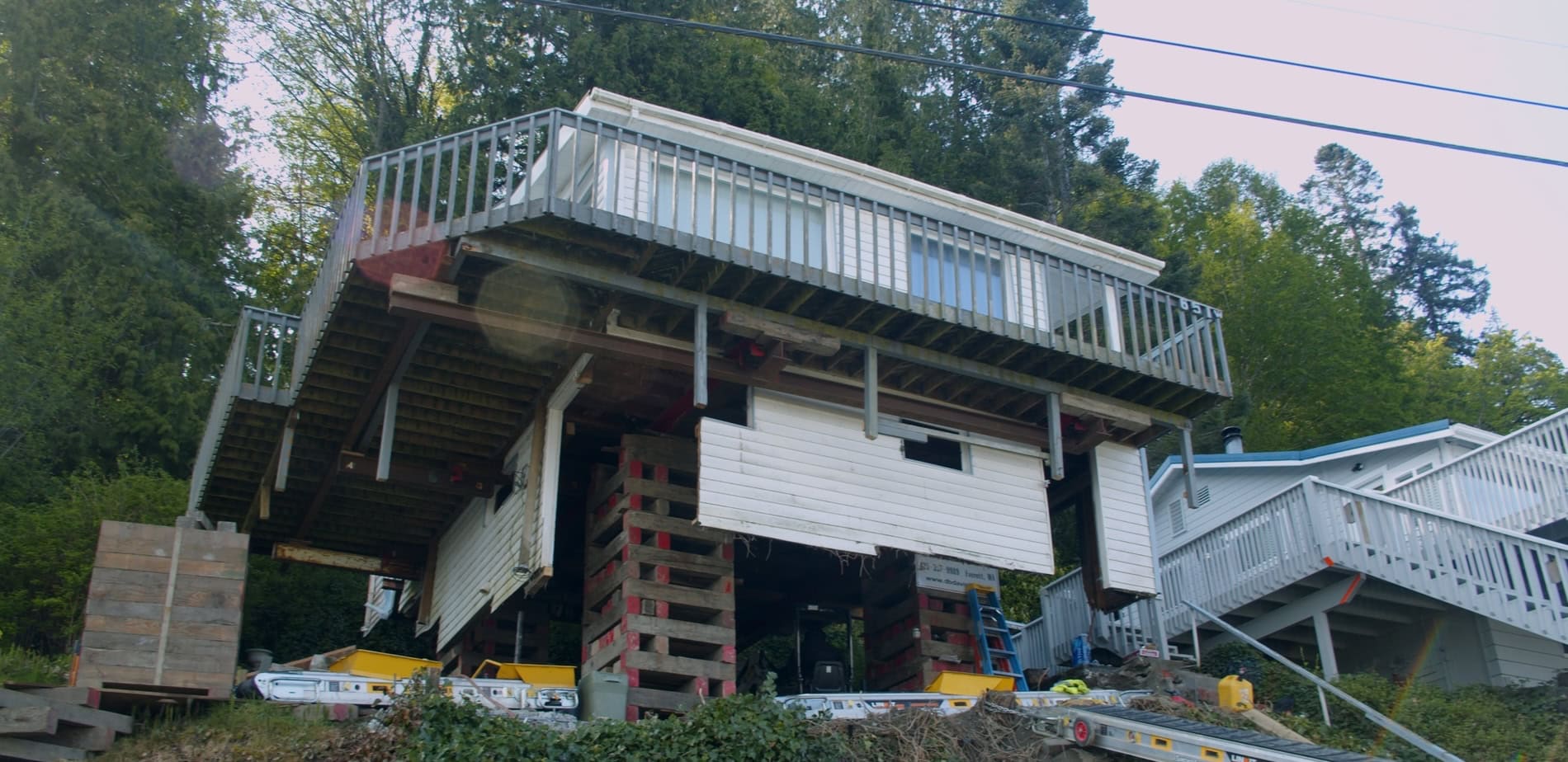 Cameno Island Hillside Repair